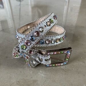 BB Simon Belt w/ Swarovski Crystals